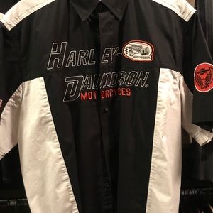 Harley Davidson shirts for sale large.